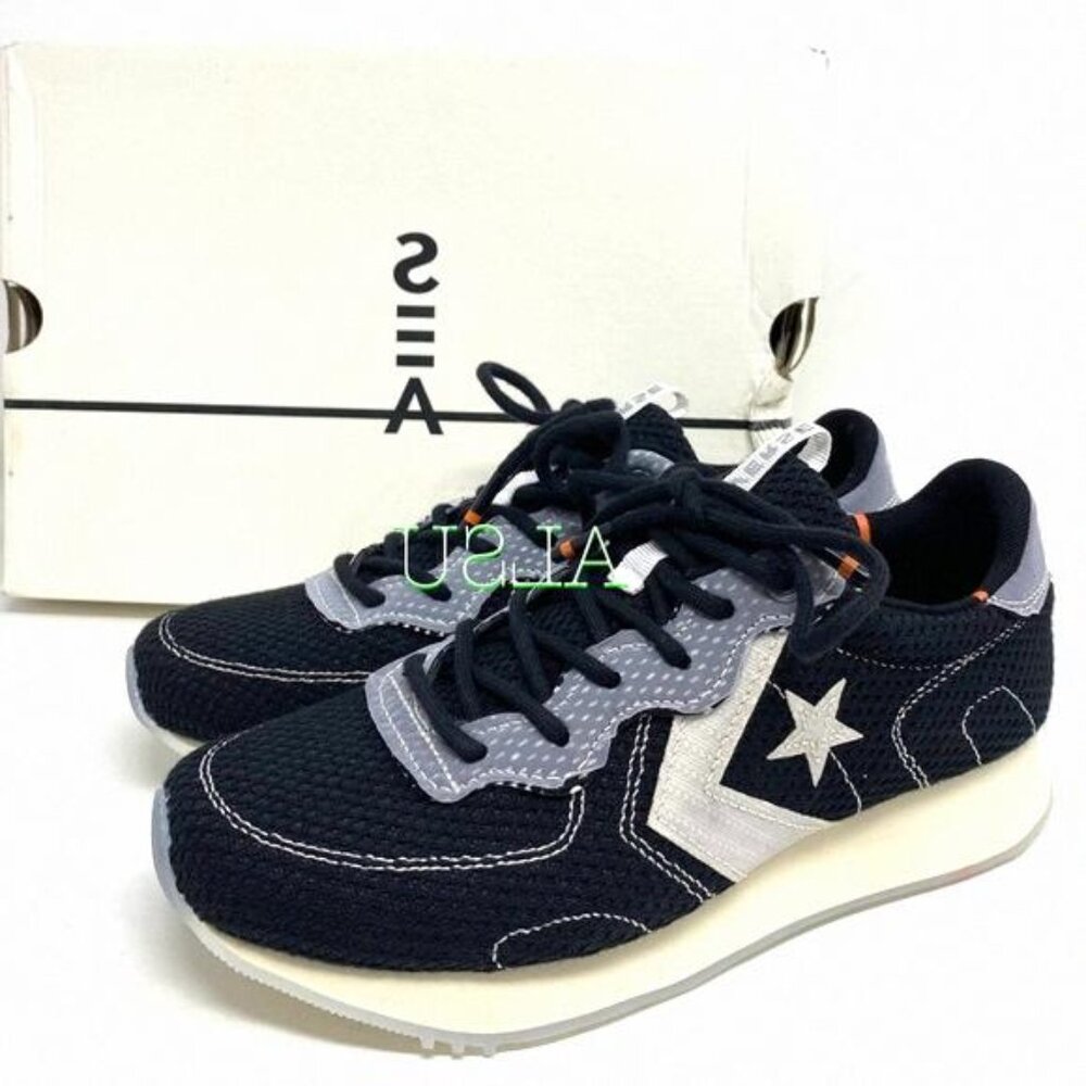 Converse Thunderbolt Men’s Size Low Top Canvas 163894C Sneakers Casual Black
